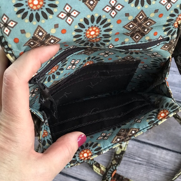 Vera Bradley Satchel Crossbody Purse - Picture 6 of 8